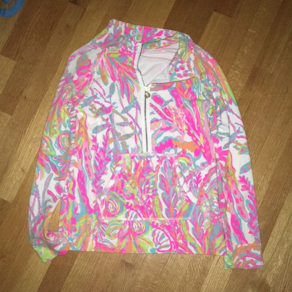 Lilly Pulitzer Sweaters - Lilly Pulitzer Scuba to Cuba Skipper Popover